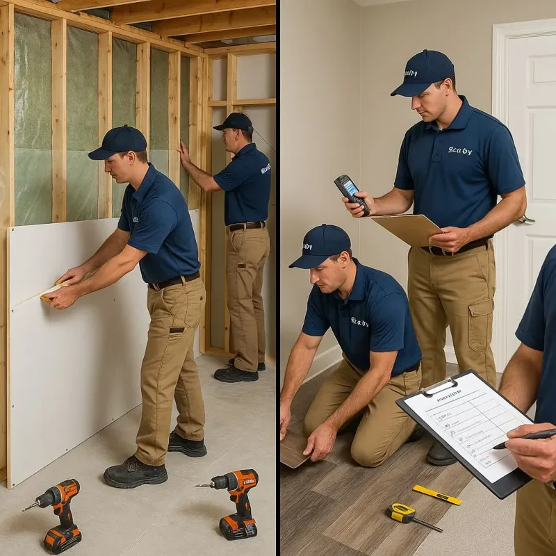 Repairs and Reconstruction process in Mifflinburg, PA