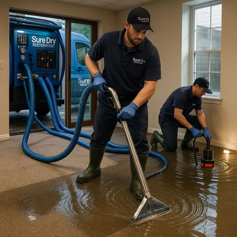 Water Extraction and Removal process in Mifflinburg, PA